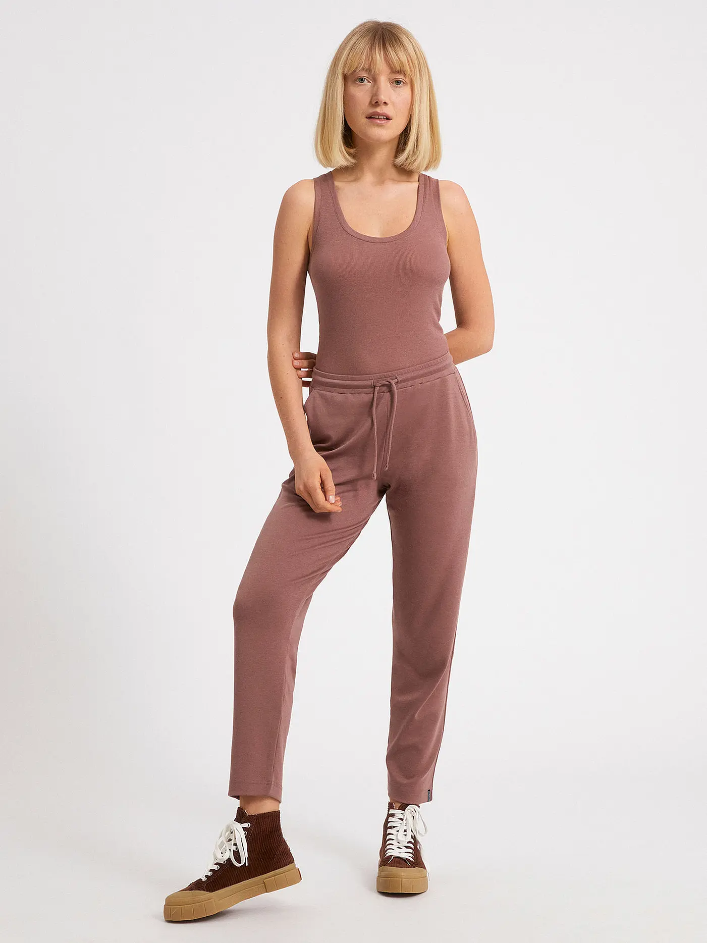 ARMEDANGELS | Loungewear Hose KAAIA | braun